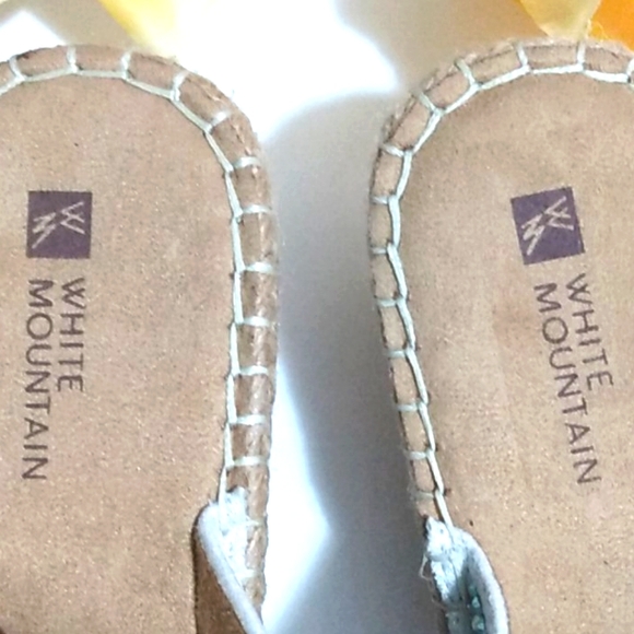 WHITE MOUNTAIN Beachball Wedge Sandals SIZE 8 NWOT - Picture 6 of 12